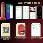 8 in 1 hands free automatic-realstic vibrating dildo